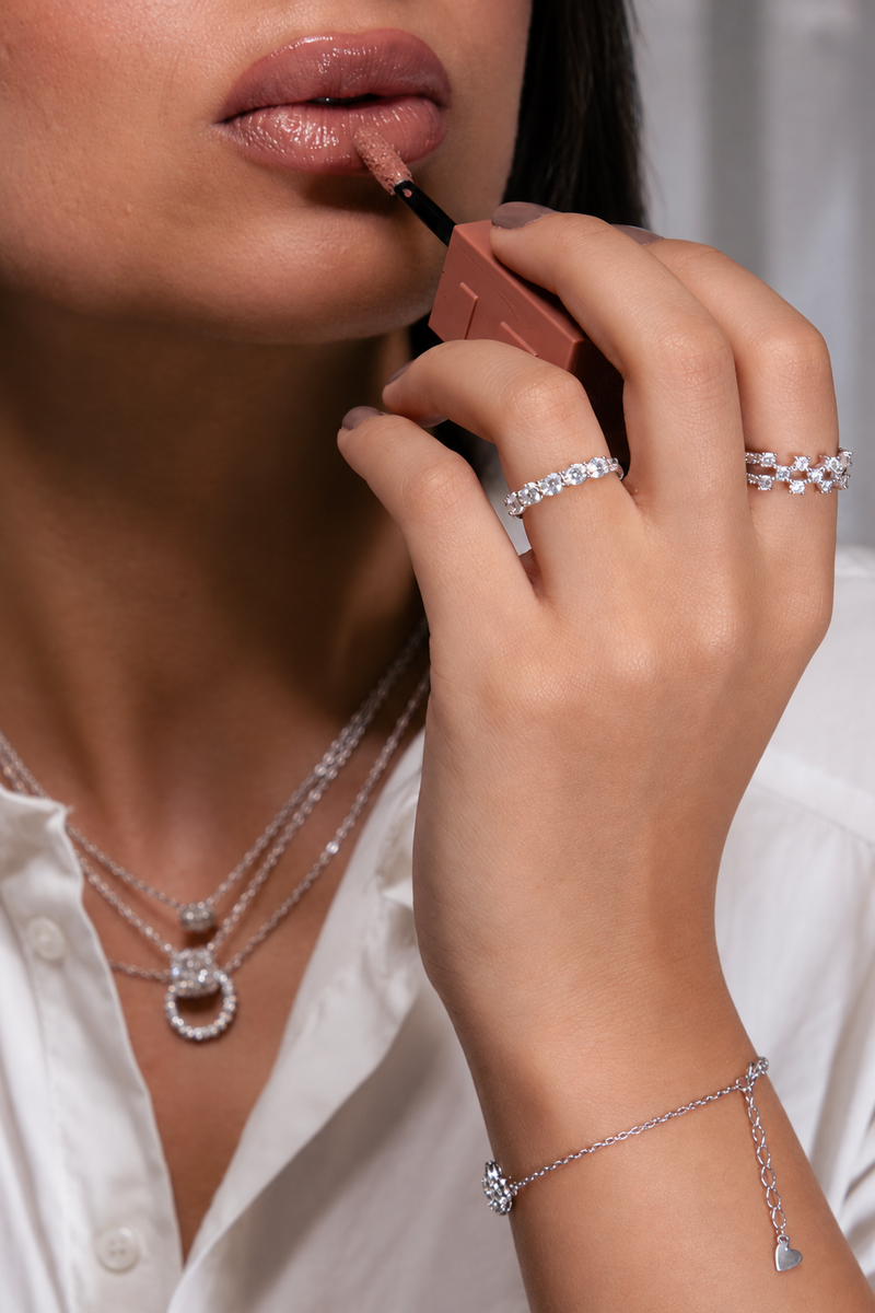 Bezel-Set Eternity Ring