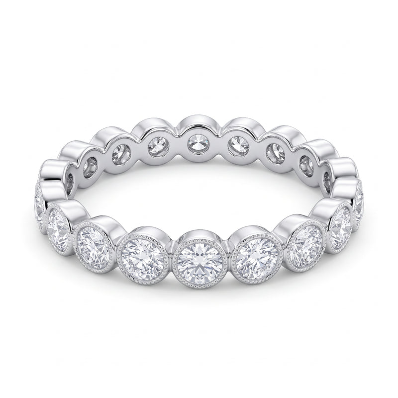 Bezel-Set Eternity Ring