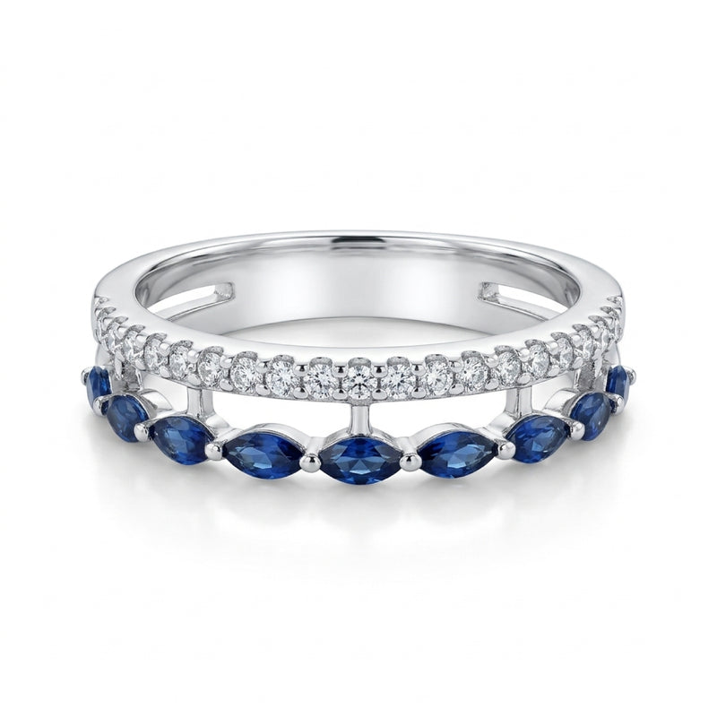 blue night ring