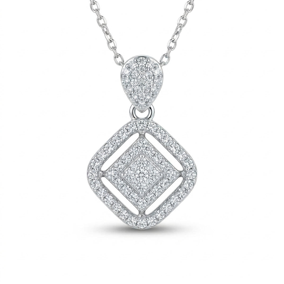 Geometric Pendant Necklace