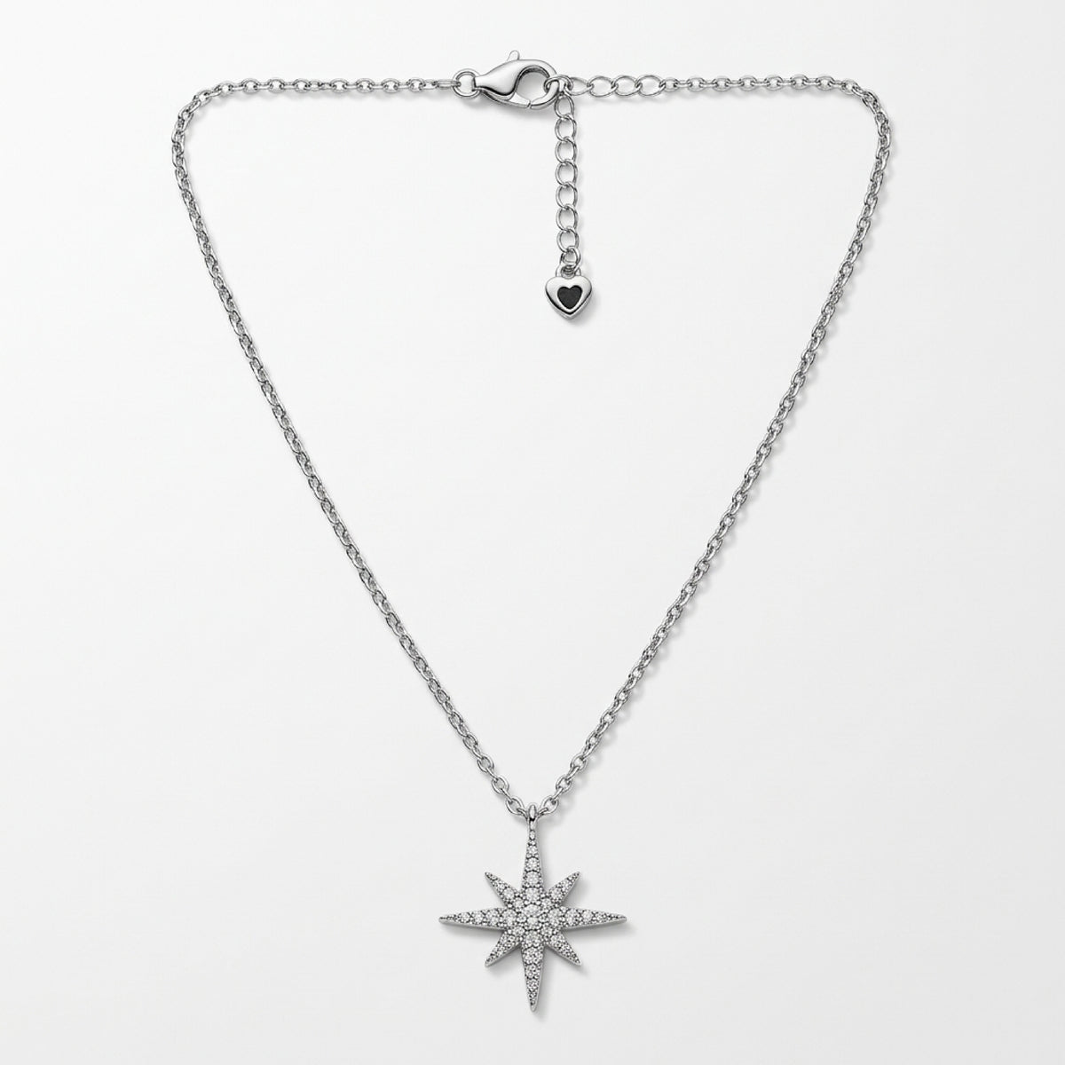 North Star Silver Necklace