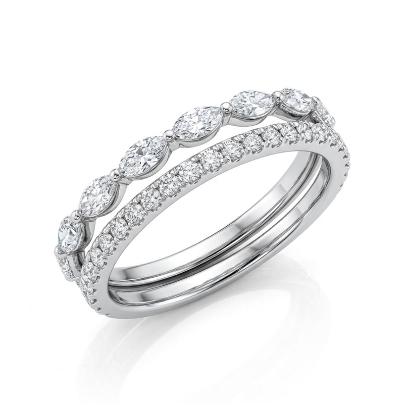 Double Band Connected Ring
