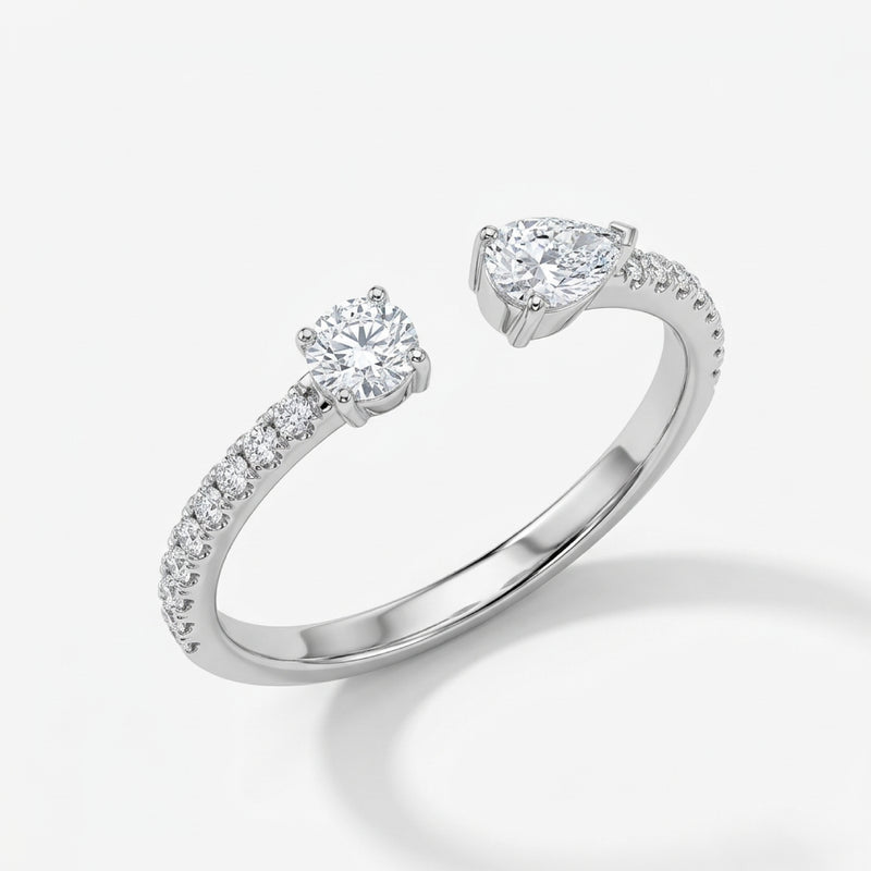 Double Spark Ring